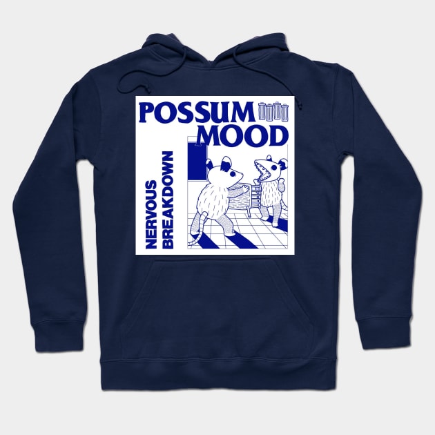 Nervous Breakdown Hoodie by Possum Mood